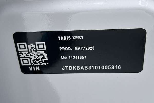 2023 Toyota Yaris Cross GXL MXPJ10R