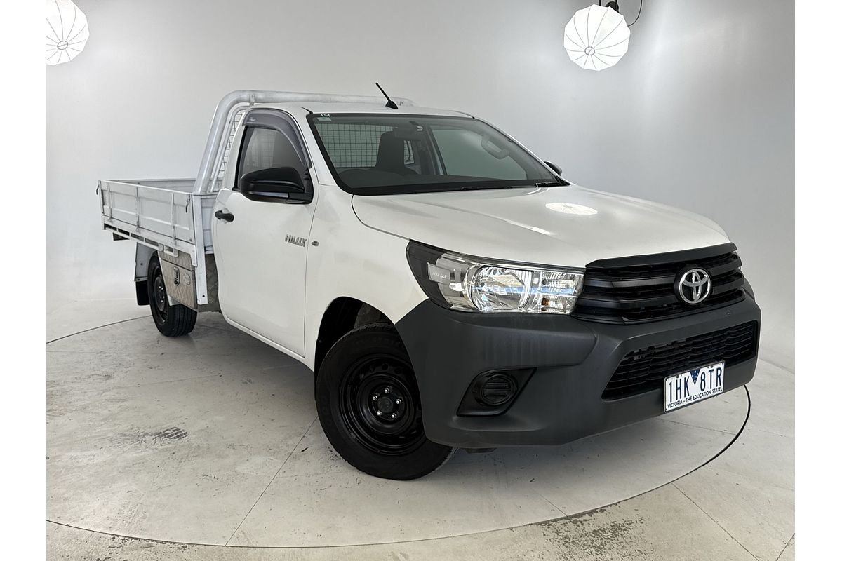 2016 Toyota Hilux Workmate TGN121R Rear Wheel Drive