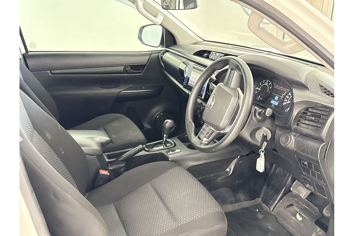 2016 Toyota Hilux Workmate TGN121R Rear Wheel Drive