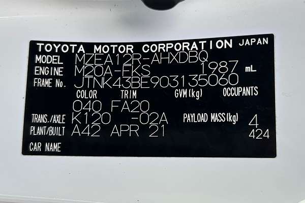 2021 Toyota Corolla