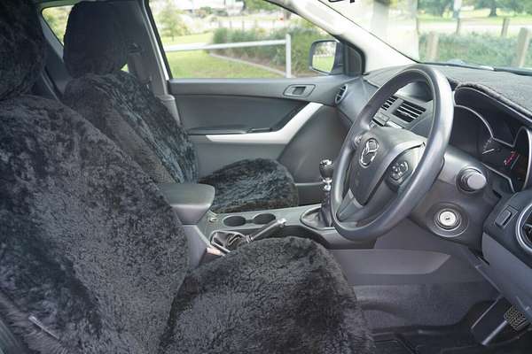 2014 Mazda BT-50 XT Hi-Rider (4x2) MY13 Rear Wheel Drive