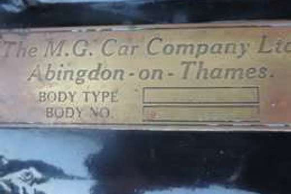 1951 MG TD TD