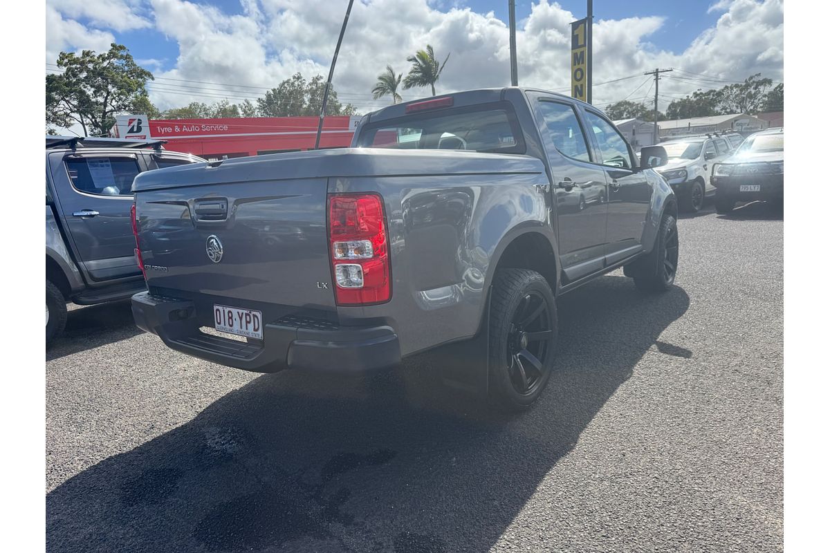 2012 Holden Colorado LX RG Rear Wheel Drive