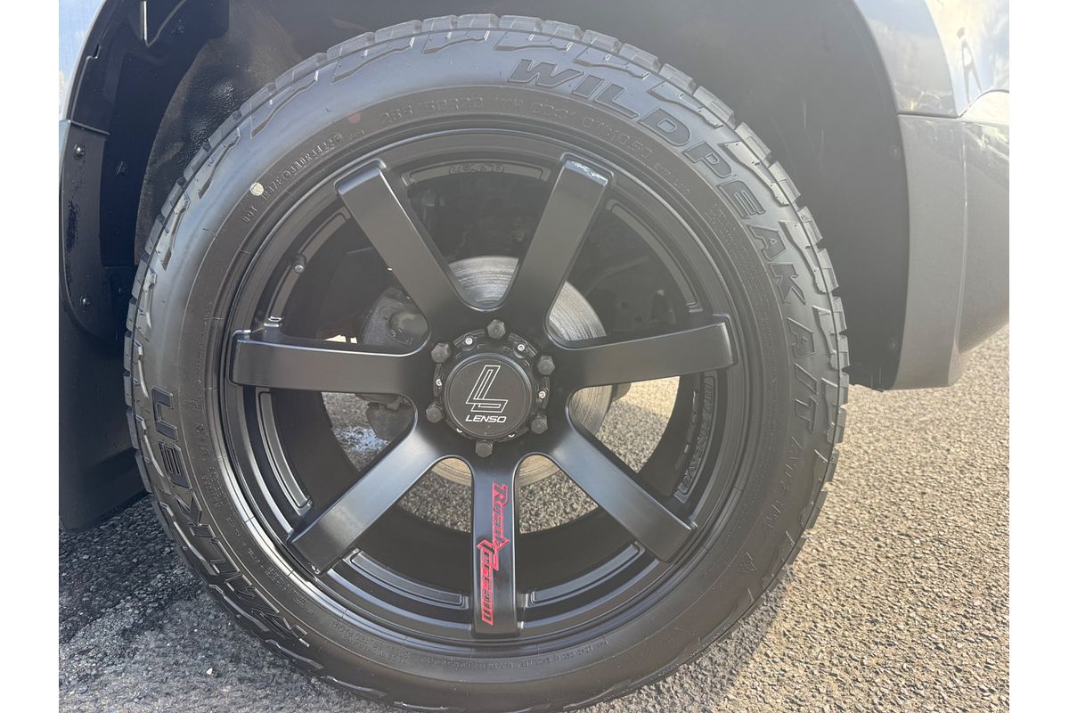 2012 Holden Colorado LX RG Rear Wheel Drive