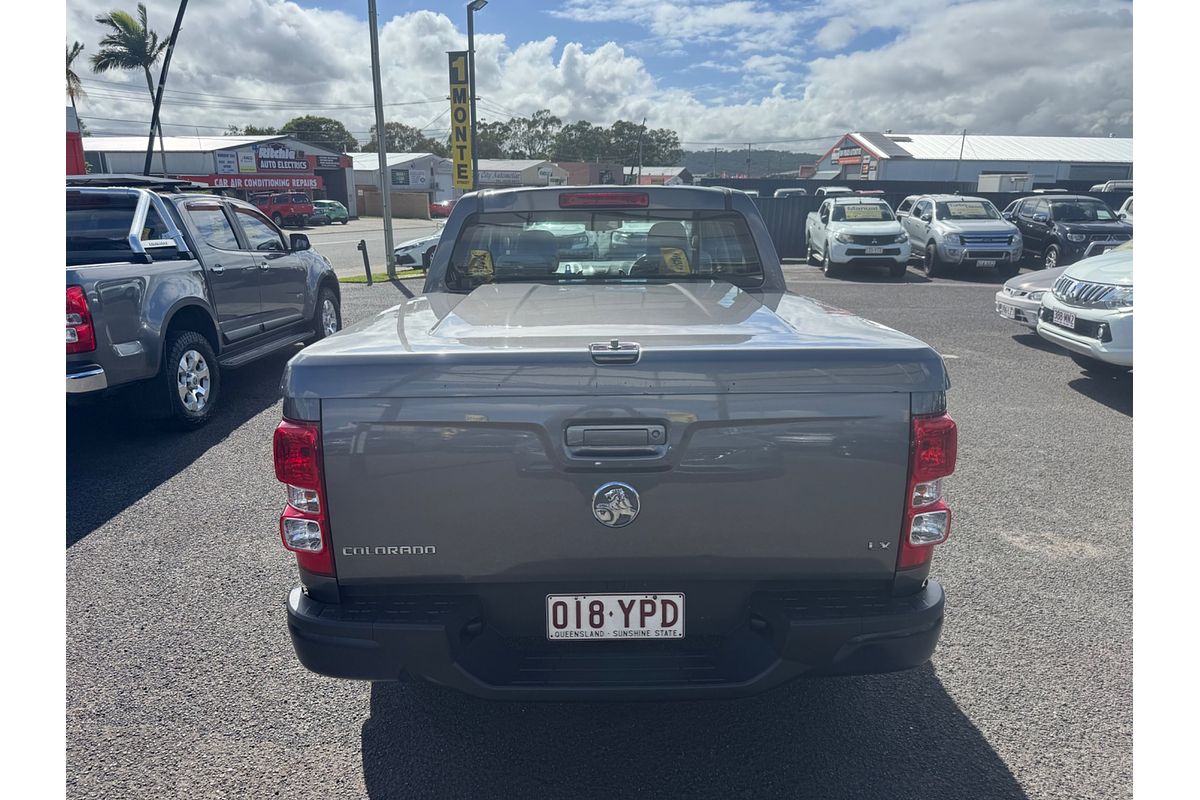 2012 Holden Colorado LX RG Rear Wheel Drive