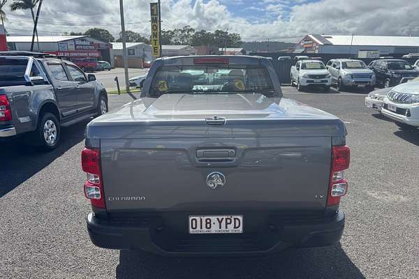 2012 Holden Colorado LX RG Rear Wheel Drive