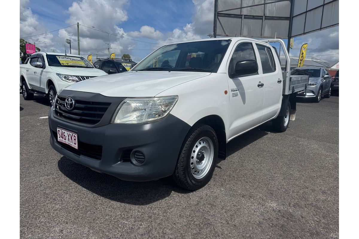 2012 Toyota Hilux Workmate TGN16R Rear Wheel Drive