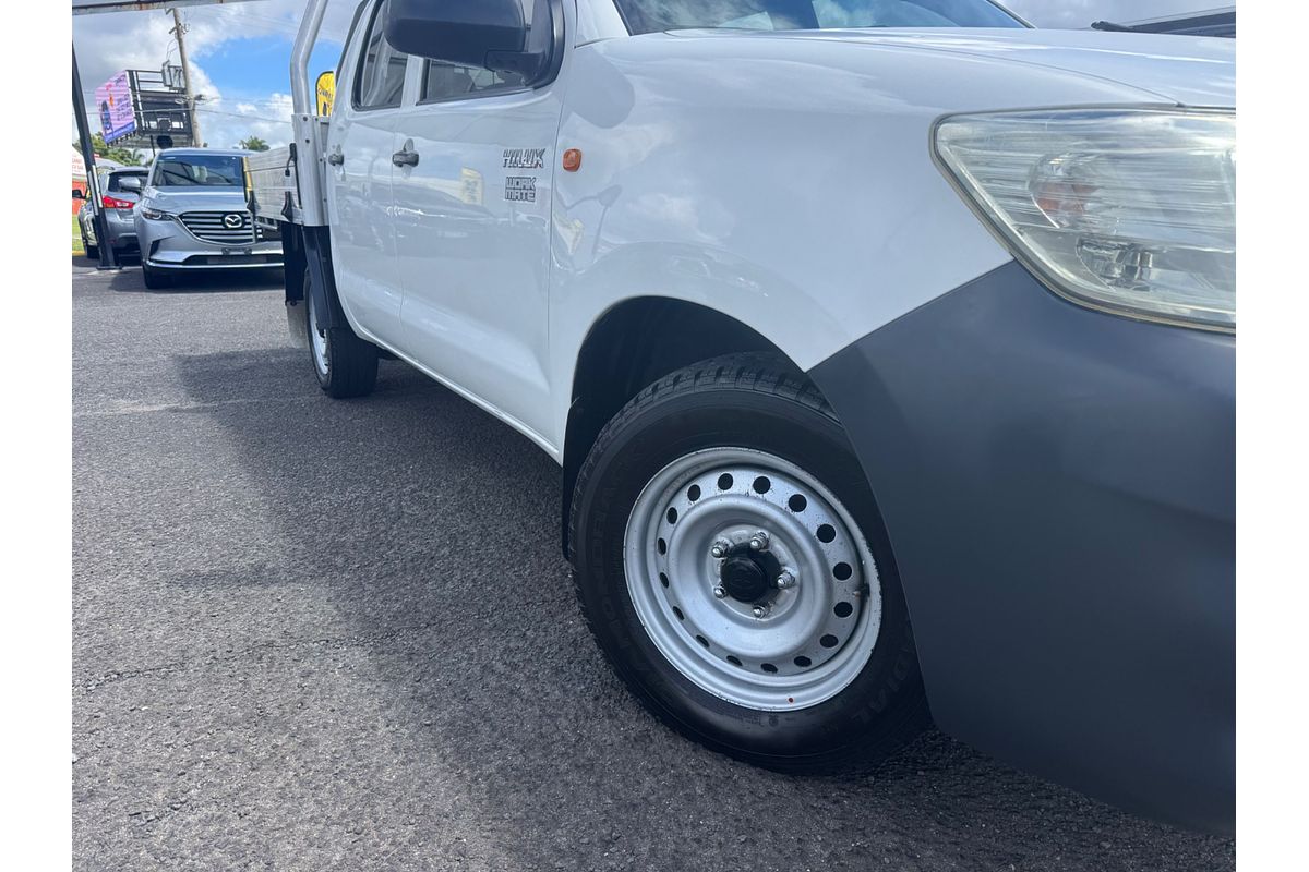 2012 Toyota Hilux Workmate TGN16R Rear Wheel Drive
