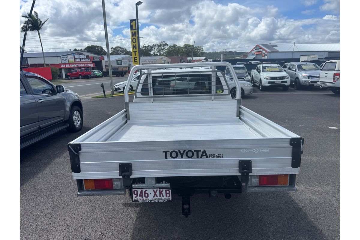 2012 Toyota Hilux Workmate TGN16R Rear Wheel Drive