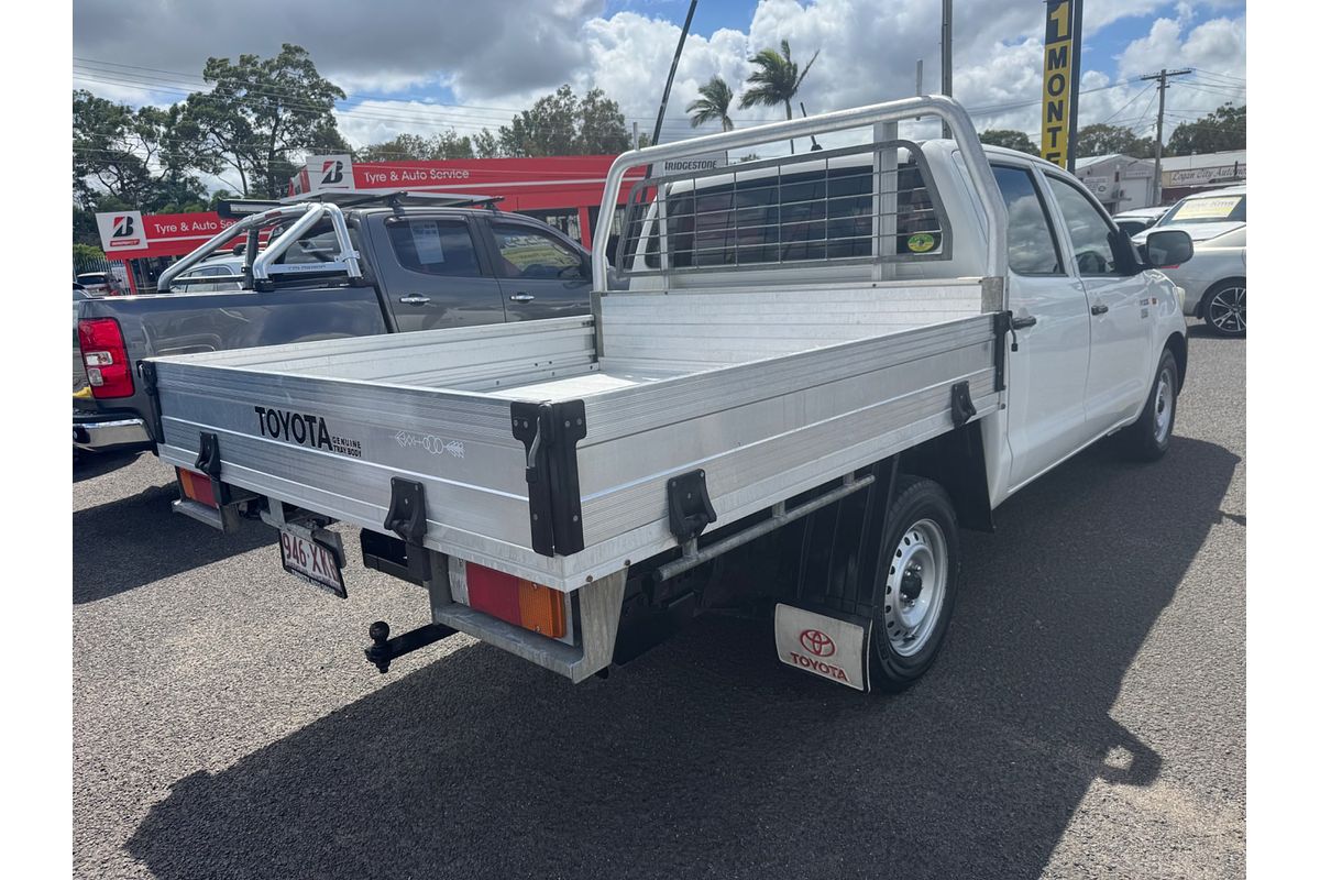 2012 Toyota Hilux Workmate TGN16R Rear Wheel Drive
