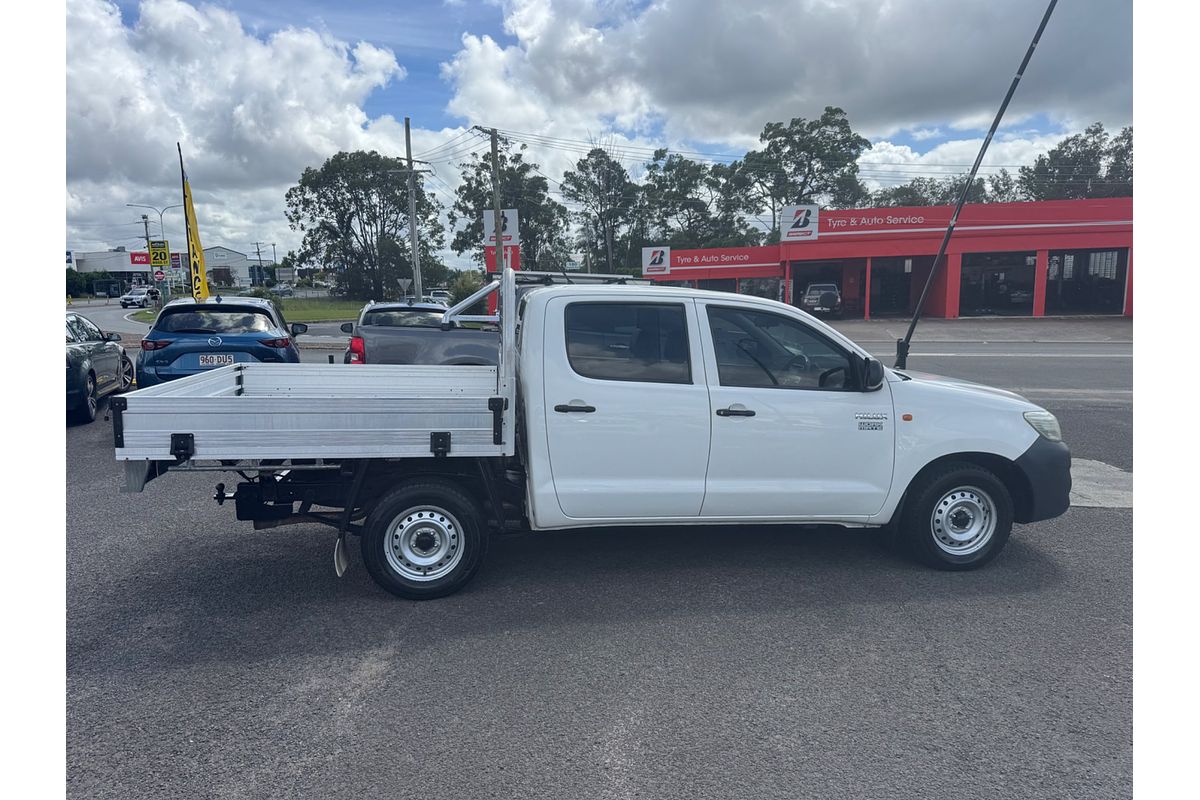 2012 Toyota Hilux Workmate TGN16R Rear Wheel Drive