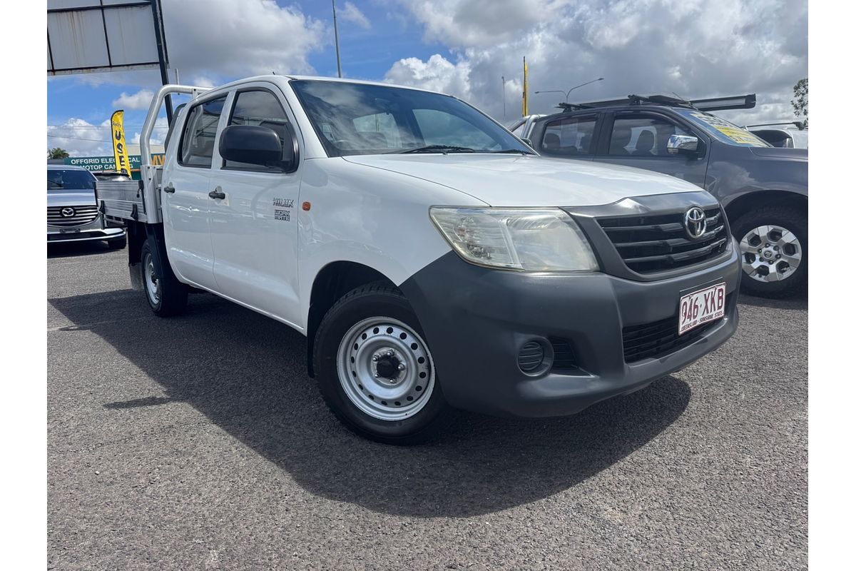2012 Toyota Hilux Workmate TGN16R Rear Wheel Drive