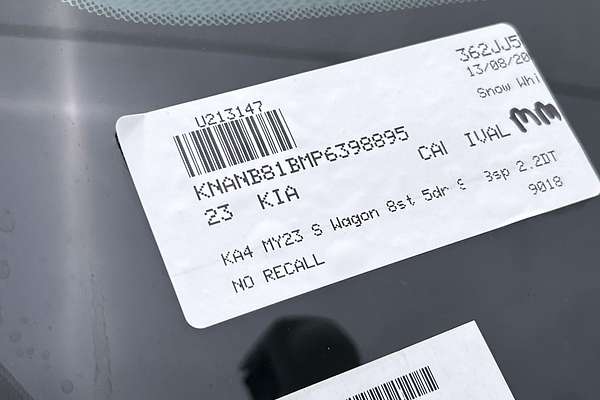 2023 Kia Carnival S KA4