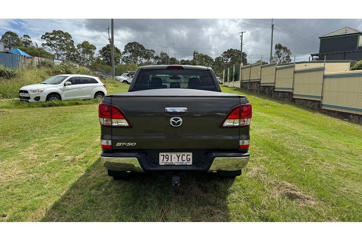 2018 Mazda BT-50 XTR Hi-Rider (4x2) MY17 Update Rear Wheel Drive