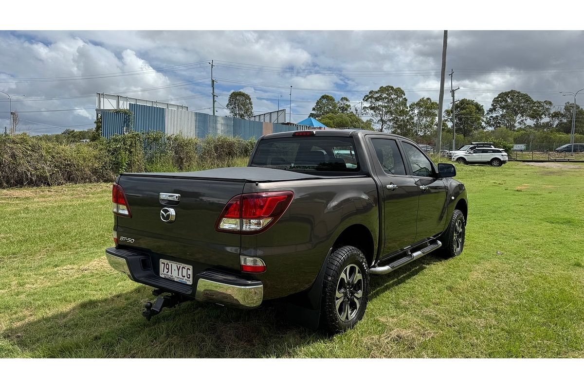 2018 Mazda BT-50 XTR Hi-Rider (4x2) MY17 Update Rear Wheel Drive