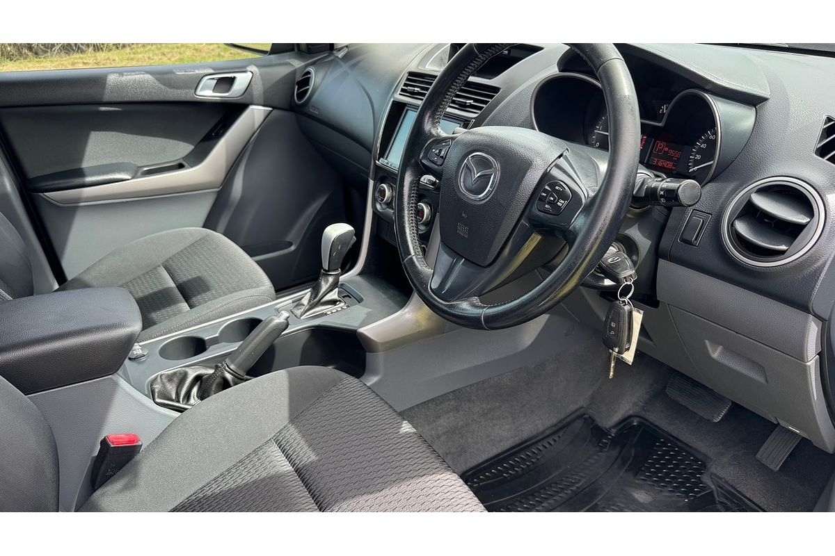 2018 Mazda BT-50 XTR Hi-Rider (4x2) MY17 Update Rear Wheel Drive