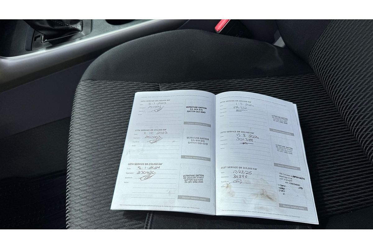2018 Mazda BT-50 XTR Hi-Rider (4x2) MY17 Update Rear Wheel Drive