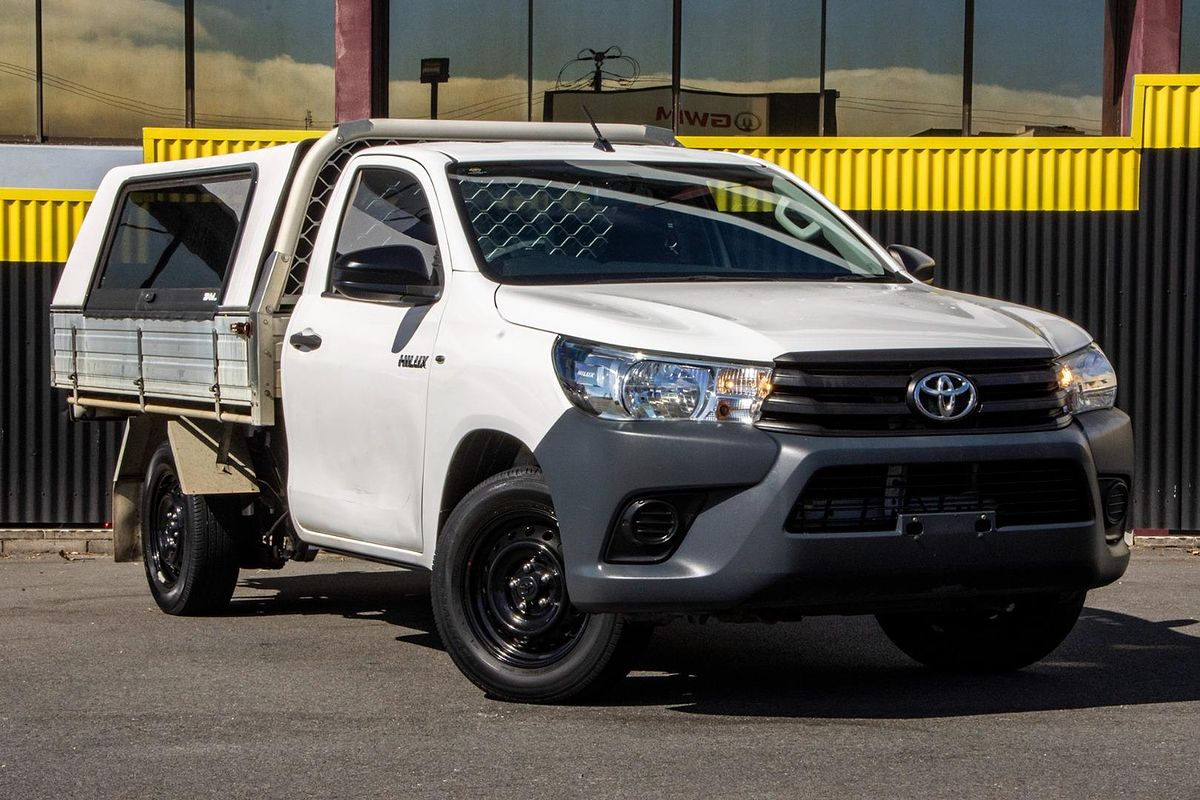 2018 Toyota Hilux Workmate TGN121R Rear Wheel Drive