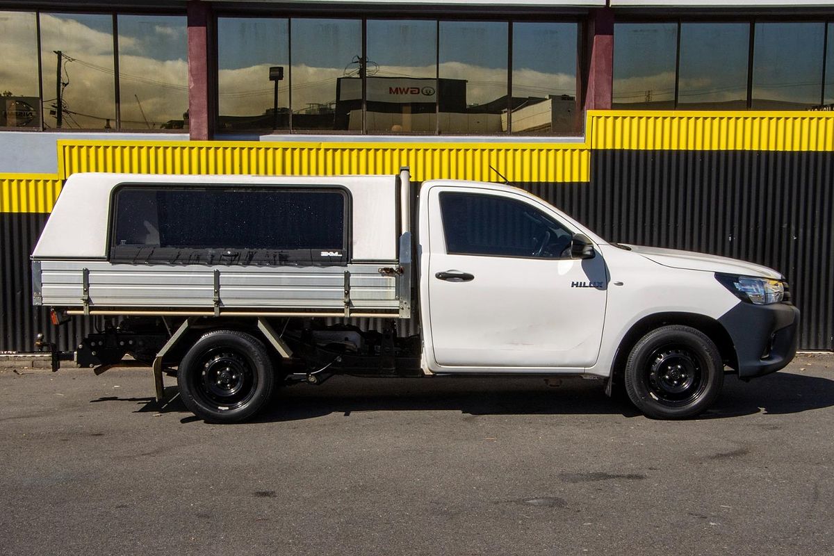2018 Toyota Hilux Workmate TGN121R Rear Wheel Drive