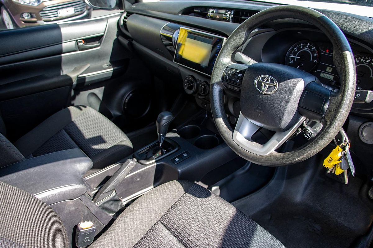 2018 Toyota Hilux Workmate TGN121R Rear Wheel Drive