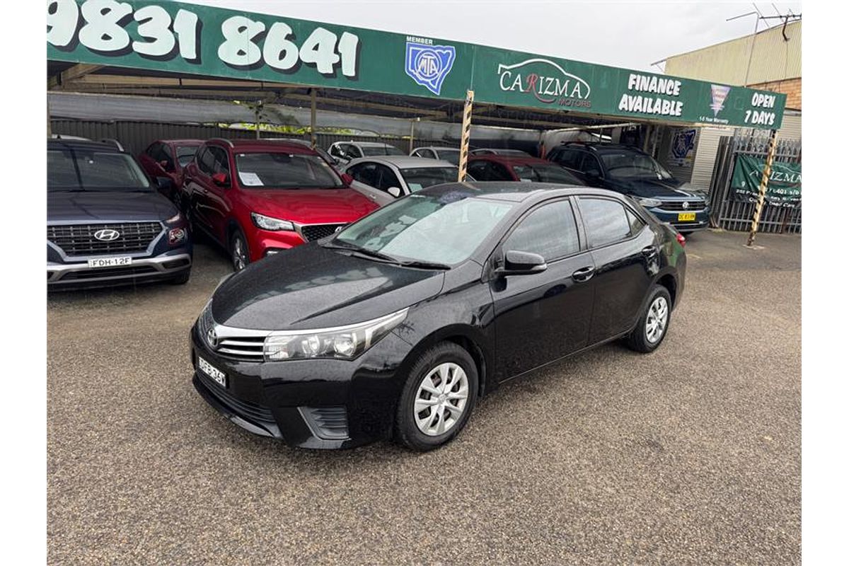 2016 Toyota COROLLA ASCENT ZRE172R