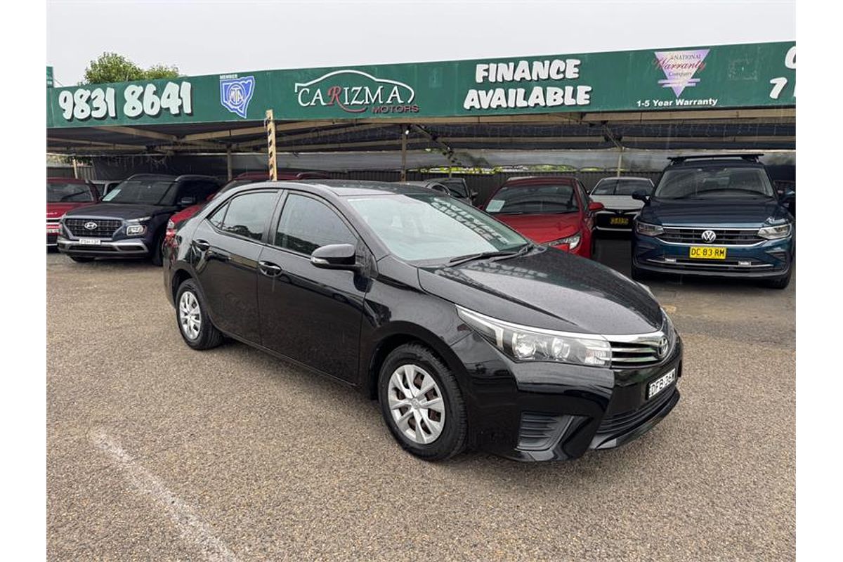 2016 Toyota COROLLA ASCENT ZRE172R