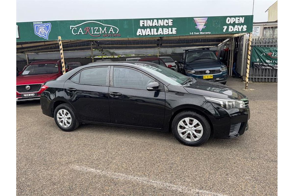 2016 Toyota COROLLA ASCENT ZRE172R