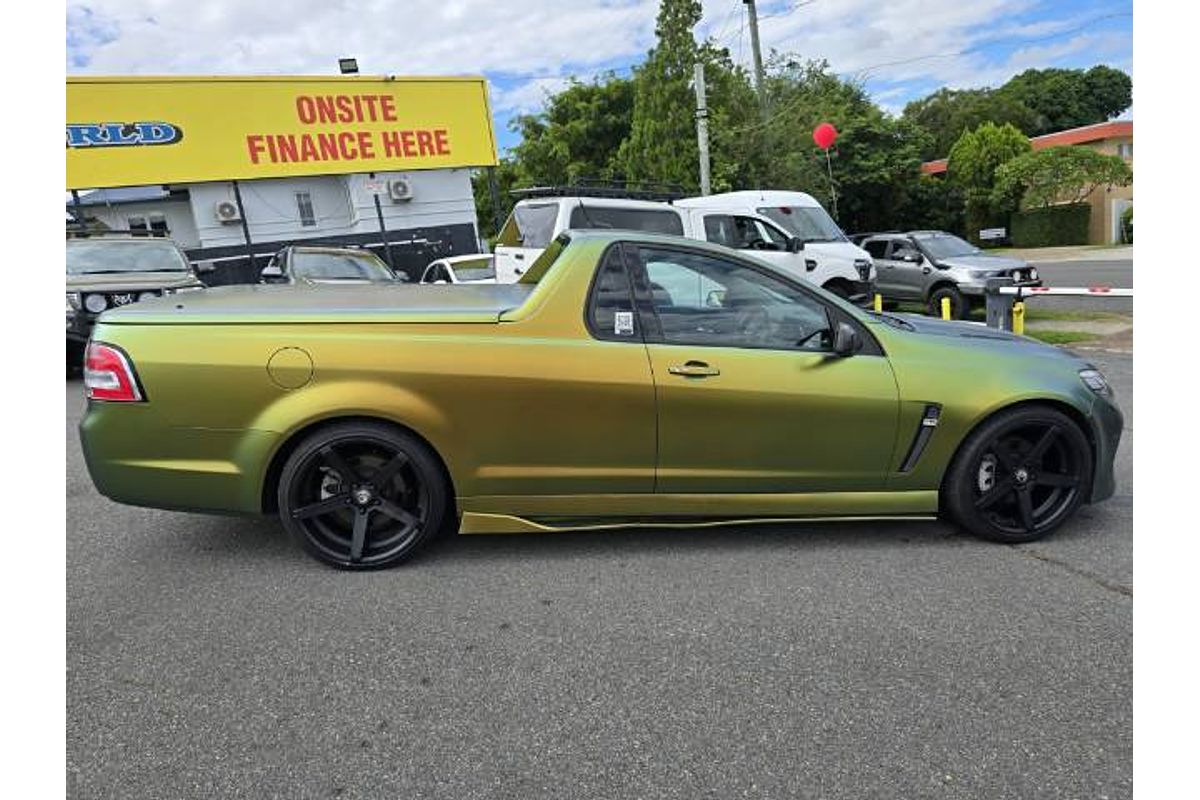 2016 Holden Ute SS Black VF Series II Rear Wheel Drive