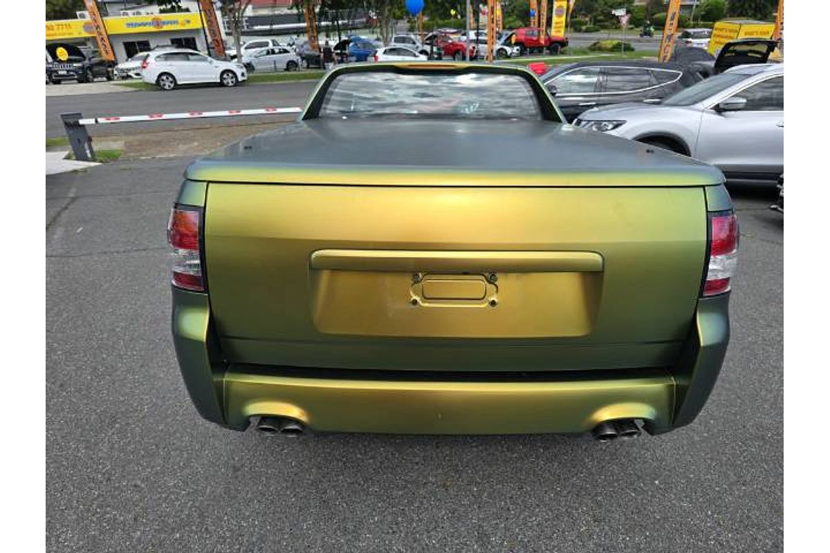 2016 Holden Ute SS Black VF Series II Rear Wheel Drive