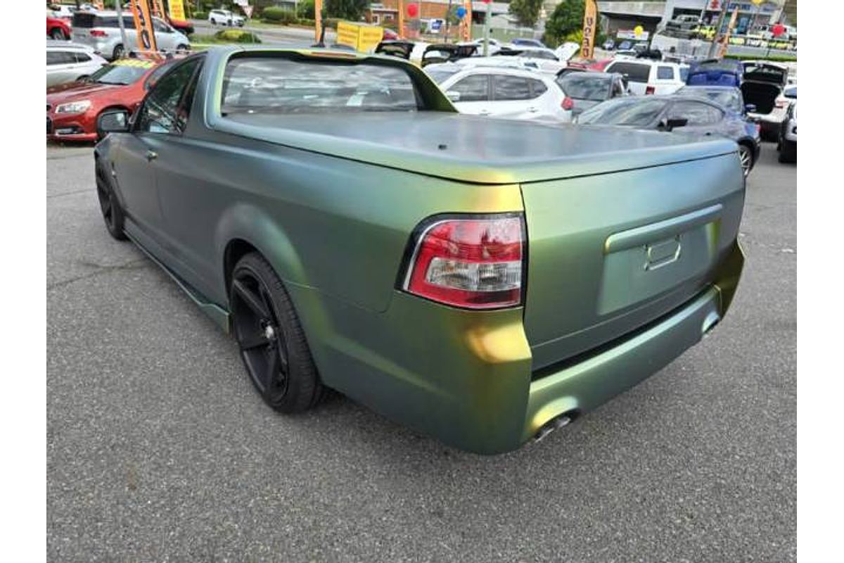 2016 Holden Ute SS Black VF Series II Rear Wheel Drive