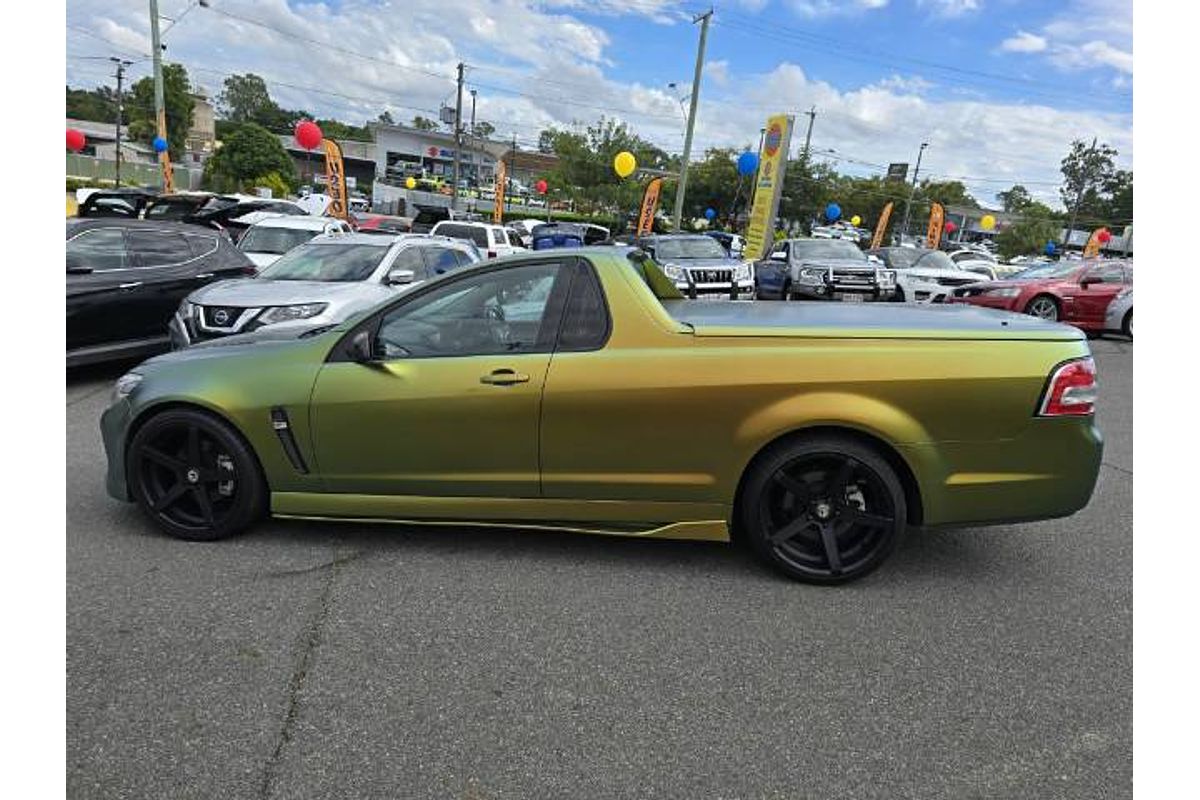 2016 Holden Ute SS Black VF Series II Rear Wheel Drive