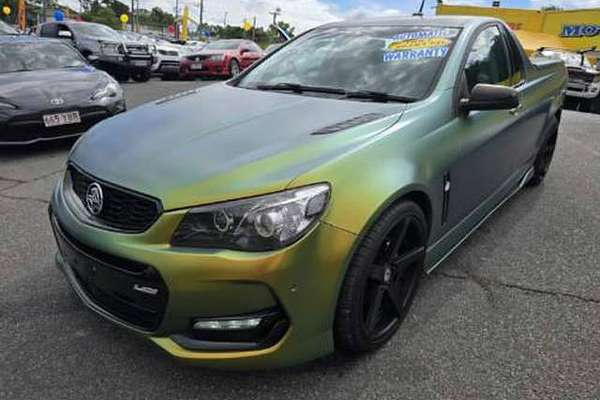 2016 Holden Ute SS Black VF Series II Rear Wheel Drive