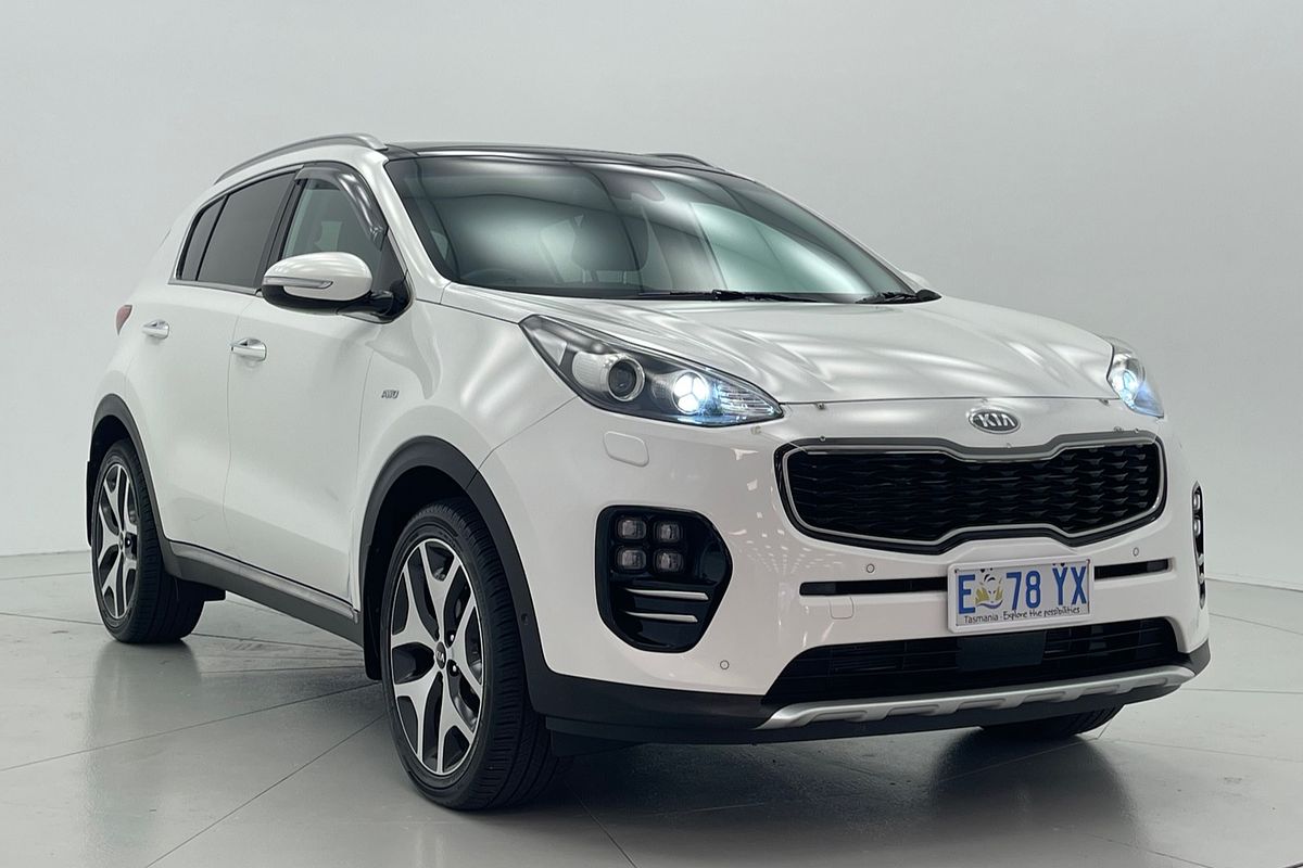 2016 Kia SPORTAGE PLATINUM (AWD) (GREY PACK) 6 SP AUTOMATIC 4D WAGON 4CYL 