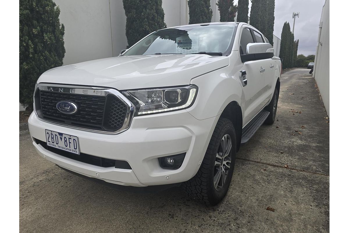 2021 Ford Ranger XLT Hi-Rider PX MkIII Rear Wheel Drive