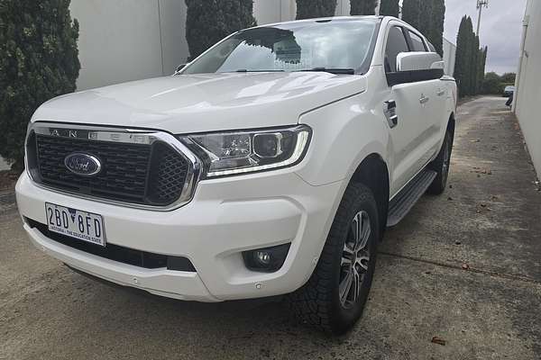 2021 Ford Ranger XLT Hi-Rider PX MkIII Rear Wheel Drive