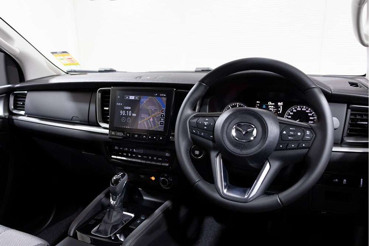 2024 Mazda F BT50 Dual Cab Chassis XTR With Metallic Colour Coded Steel Tray 