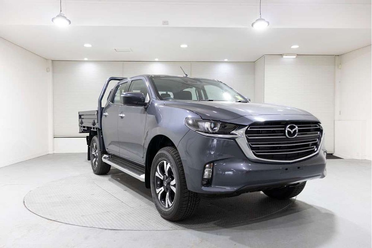 2024 Mazda F BT50 Dual Cab Chassis XTR With Metallic Colour Coded Steel Tray 