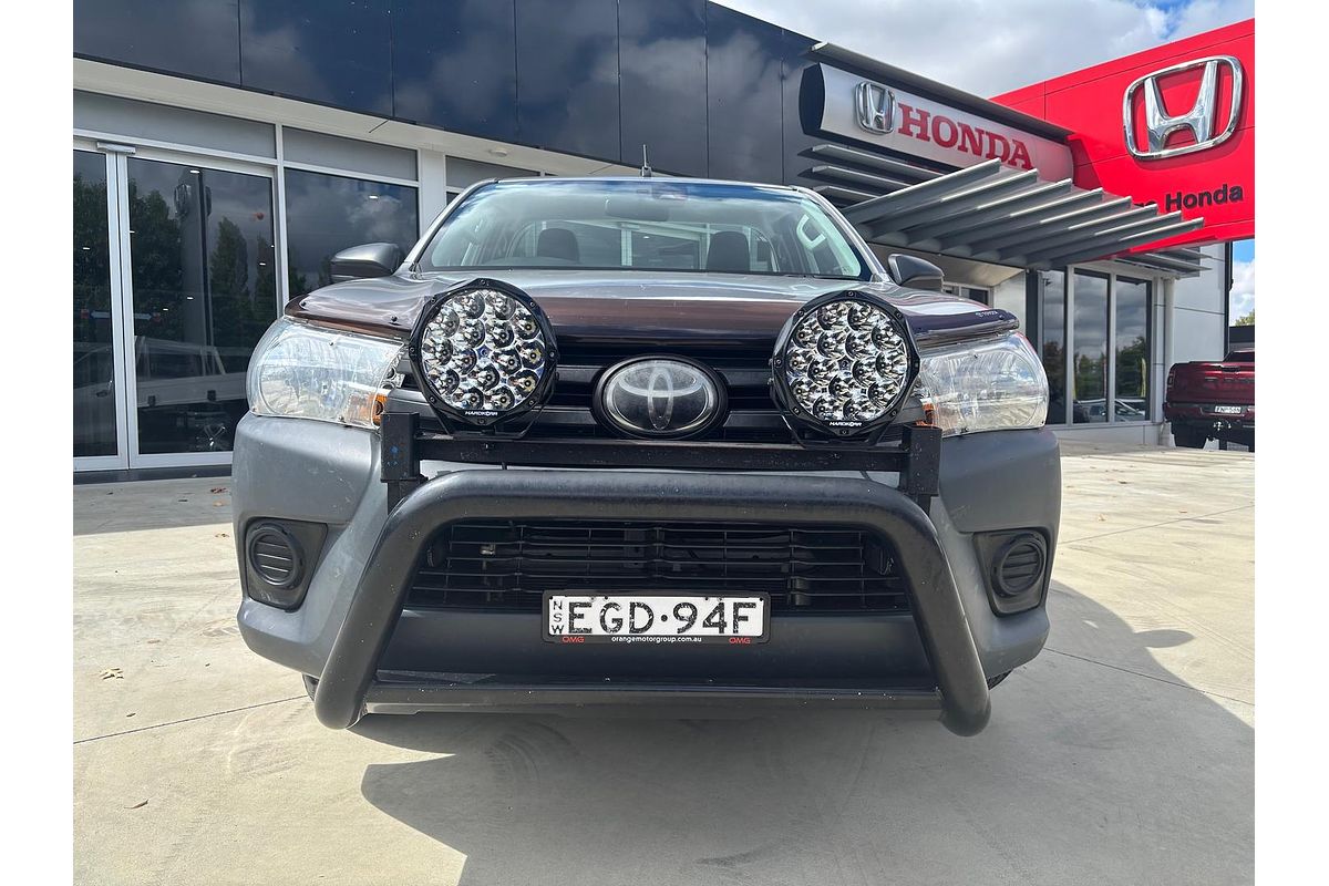 2019 Toyota Hilux Workmate TGN121R Rear Wheel Drive