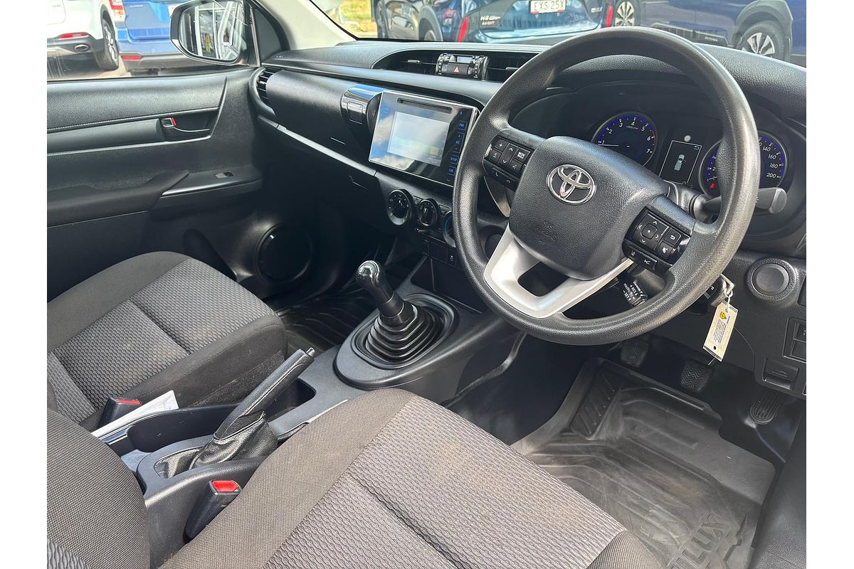 2019 Toyota Hilux Workmate TGN121R Rear Wheel Drive
