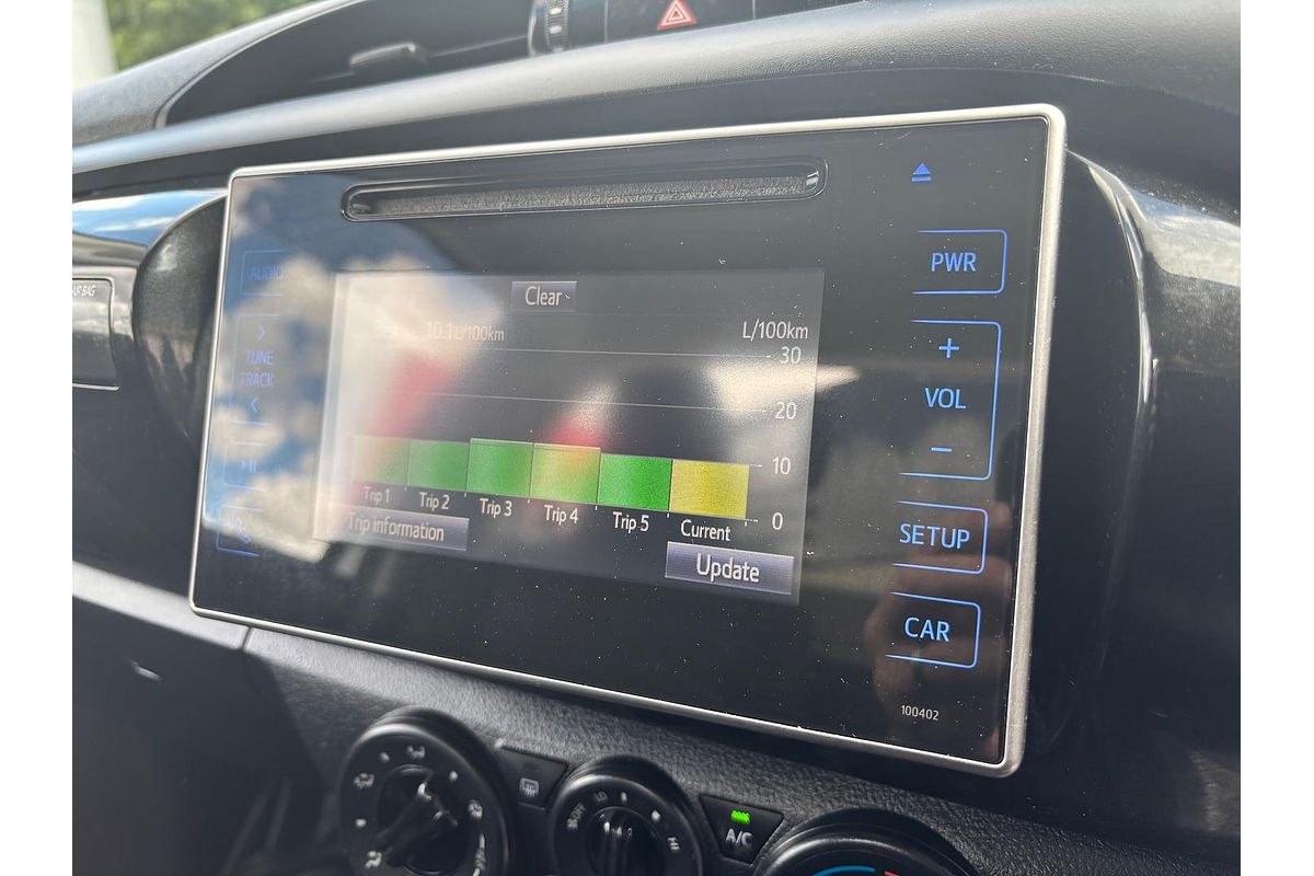 2019 Toyota Hilux Workmate TGN121R Rear Wheel Drive
