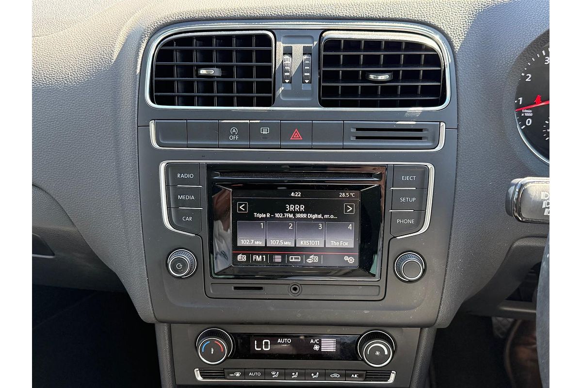2015 Volkswagen Polo 81TSI Comfortline 6R