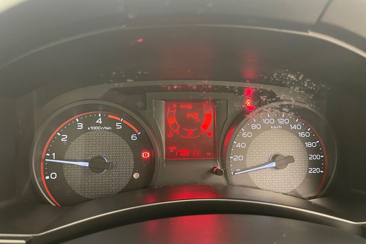 2019 Isuzu D-MAX SX High Ride Rear Wheel Drive