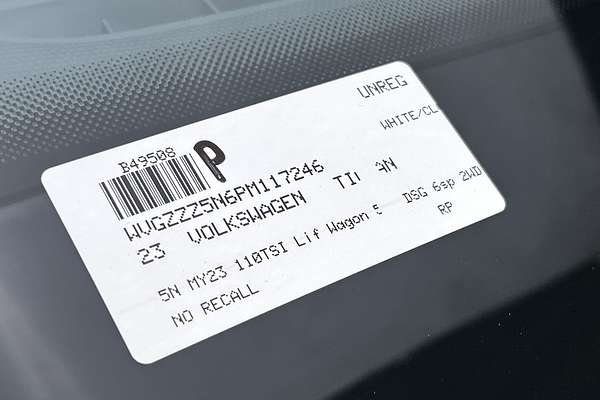 2023 Volkswagen Tiguan 110TSI Life Allspace 5N