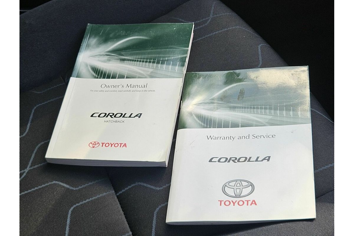 2012 Toyota Corolla Ascent ZRE152R MY11
