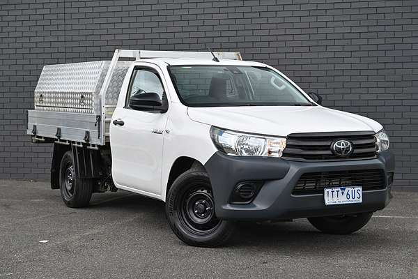 2021 Toyota Hilux Workmate TGN121R Rear Wheel Drive