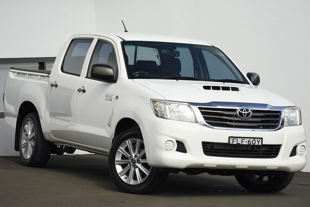 2013 Toyota Hilux SR KUN16R Rear Wheel Drive