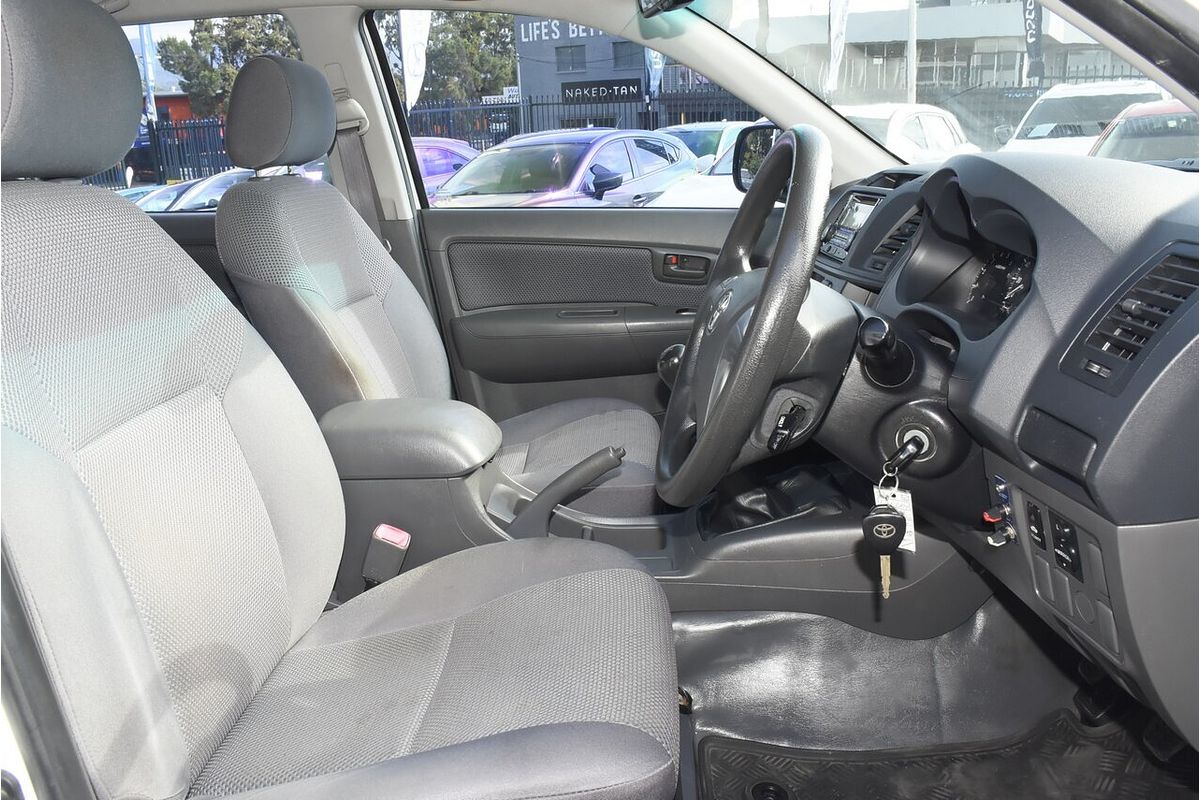 2013 Toyota Hilux SR KUN16R Rear Wheel Drive
