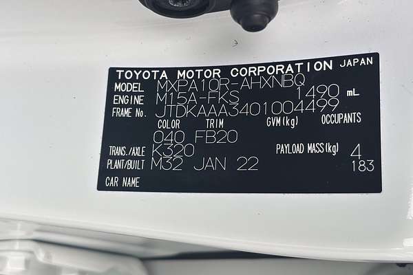 2022 Toyota Yaris