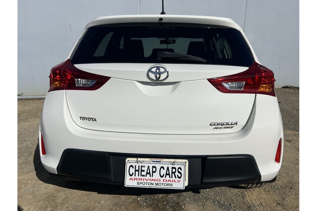 2013 Toyota Corolla Ascent ZRE182R
