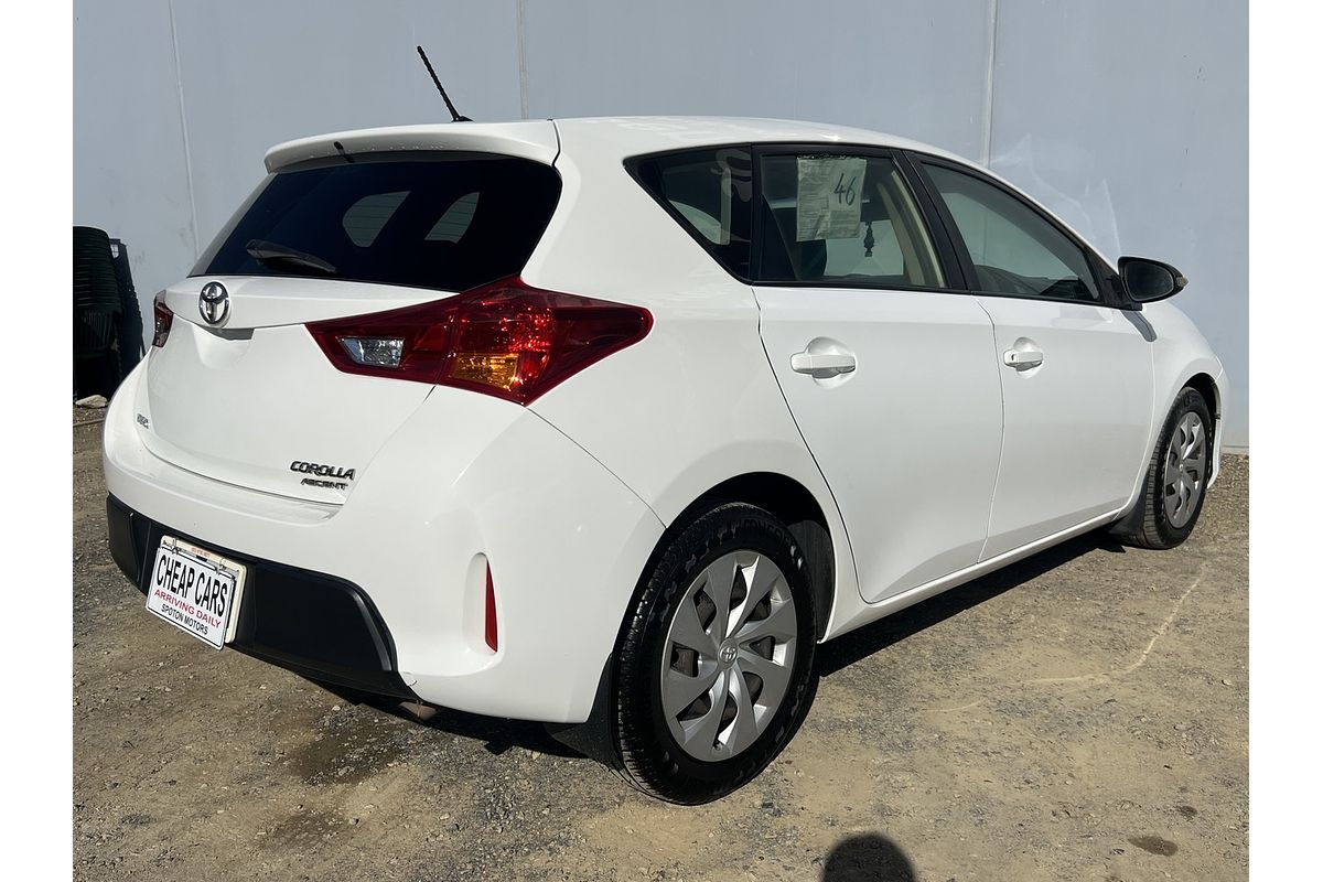 2013 Toyota Corolla Ascent ZRE182R